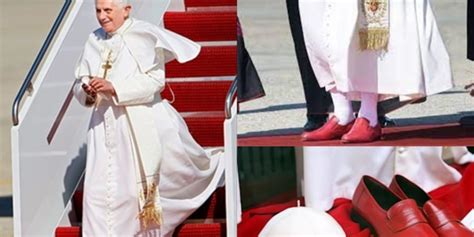 SCARPE ROSSE E IL GUARDAROBA DI PAPA BENEDETTO XVI